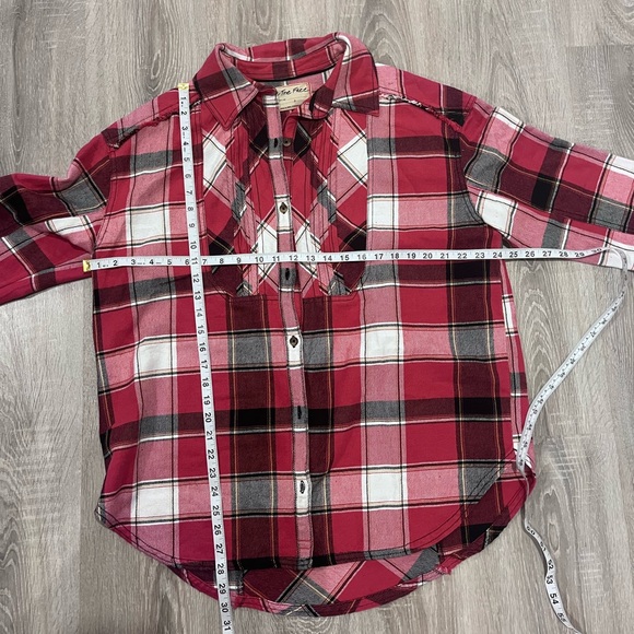 BNWT We The Free Layla Plaid Shirt - Picture 3 of 6